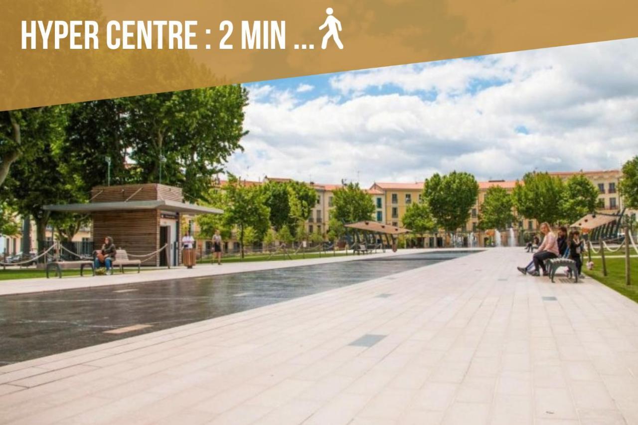 Ferienwohnung Centre Historique -Free Parking-Wifi-Netflix-Zen&Cosy-SleepntripBéziers Exterior foto